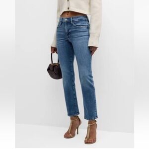 Frame Le High Straight Leg Jeans Women Size 29 Medium Wash Festival Y2K 90s